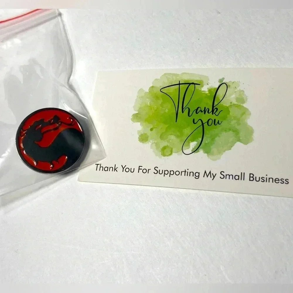 Mortal Kombat - Logo pin  - 🐉🥷 - Picture 5 of 5